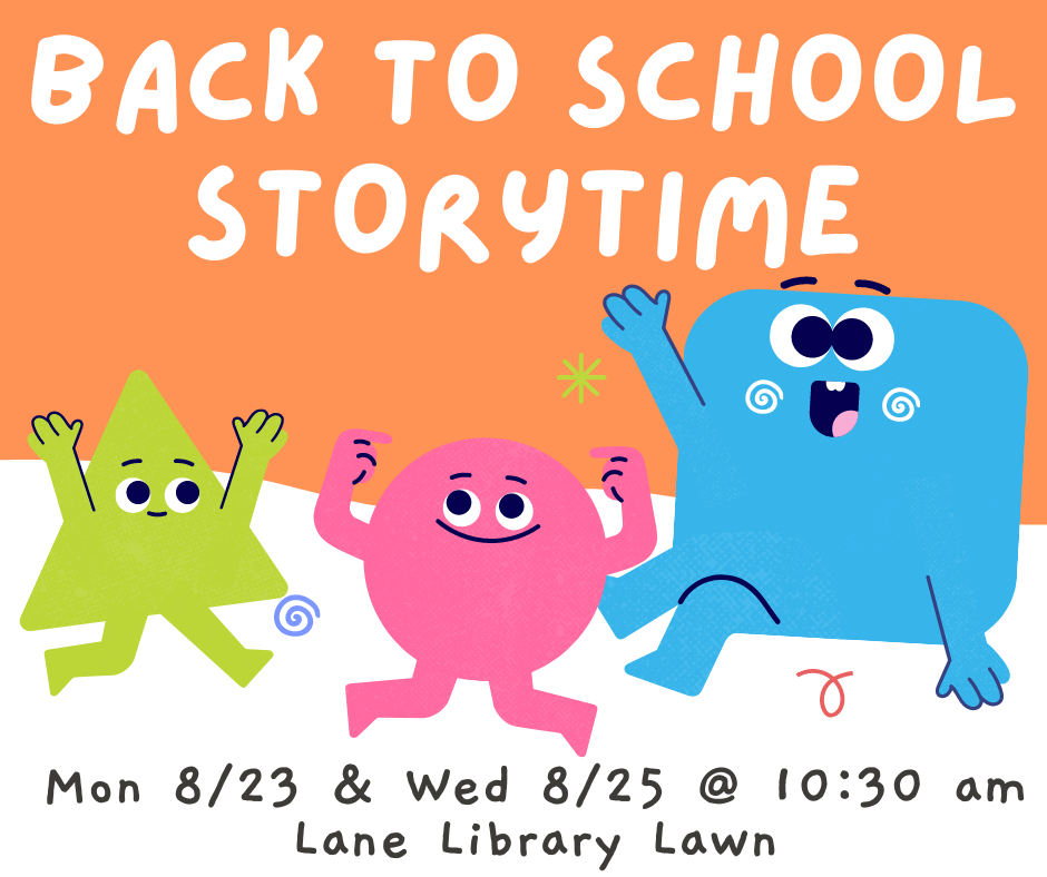 Back to School Storytime