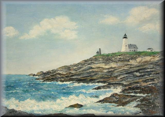 Lighthouse at Pemaquid Point Maine