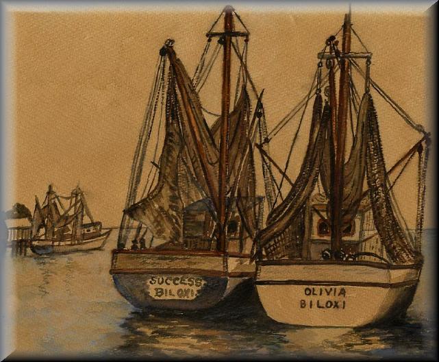 Success Biloxi and Olivia Biloxi Fishing Boats