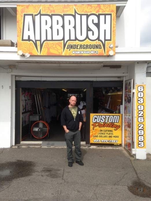 Ray Mcintyre is the owner of Airbrush Underground