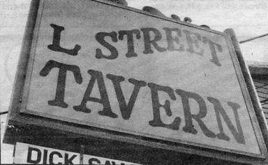L Street Tavern sign