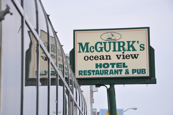McGuirk's Restaurant sign