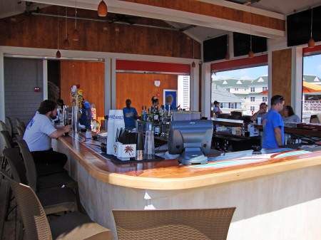 Bernie's Beach Bar interior