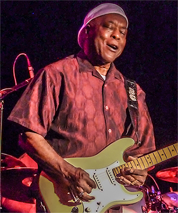 A frequent visitor to the Casino Ballroom, music fan Dale Varley Sr., of Farmington, recently shared an offstage personal moment with blues legend Buddy Guy.