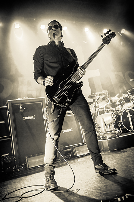 Pretty Reckless bass player Mark Damon