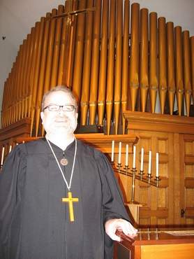 David Kenney and the pipe organ