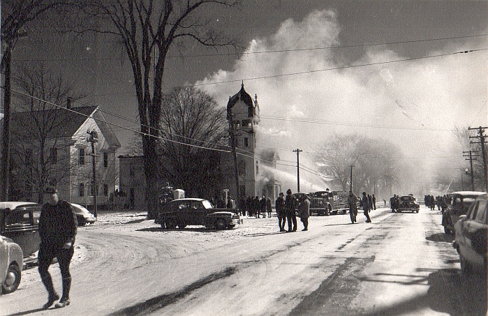 Town Hall fire 1949