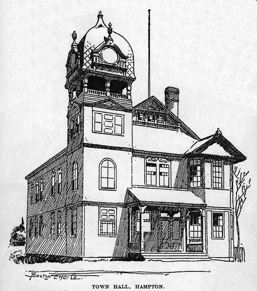 Town Hall, Hampton, 1892