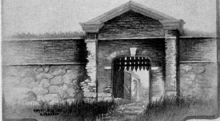 Portcullis of Fort William & Mary, 1774.