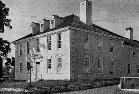 The Wentworth-Gardner House, 1760.