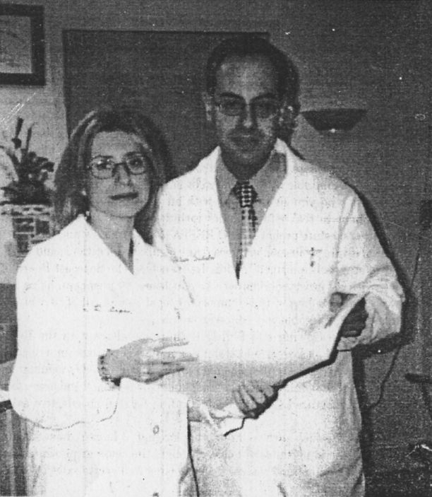 Dr. Rosalie Lopresto and Dr. Spiro Drakatos
