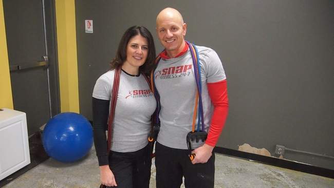 Rachel and Will Gonzalez of Snap Fitness