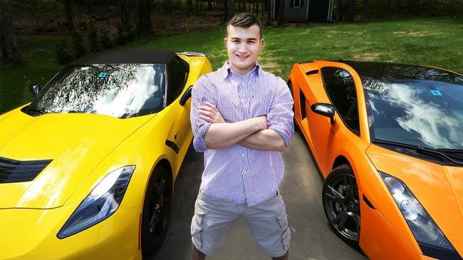 Ryan Cohen of Hampton and his father started an high-end luxury car rental business SeacoastExoticCarRentals.com
