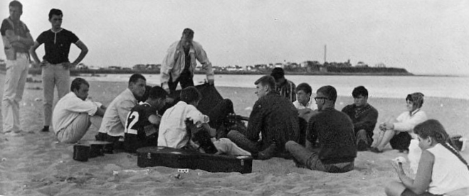 Youth at Hampton Beach in 1964
