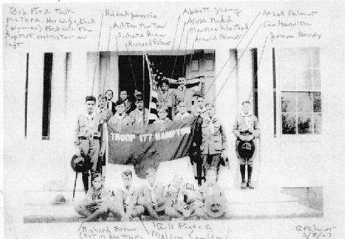 Scout troop 1933