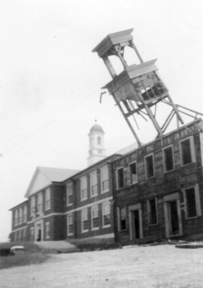 Hampton Academy steeple
