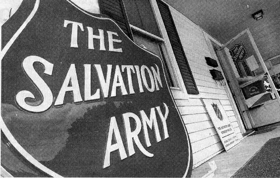 Salvation Army's new home.