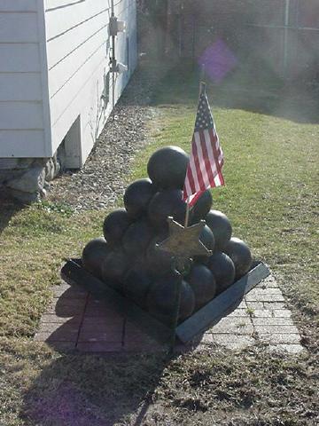 Cannonballs at the American Legion Post 35